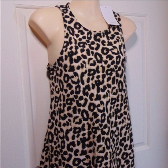 Tobi Animal Print Dress Small NWT - Picture 2 of 4